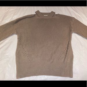 Tan knit sweater✨